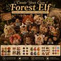 Custom Forest Elf Doll – Personalized Handmade Pod Elf Gift | Choose Hair, Outfit & Style